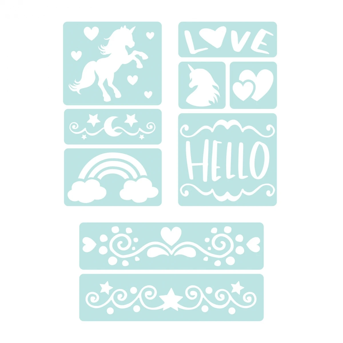 Depesche 11713 Ylvi And The Minimoomis Tattoo Glitzer Gelstifte + Schablonen 5 Depesche 11713 Ylvi And The Minimoomis Tattoo Glitzer Gelstifte + Schablonen – Bild 3