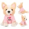 Depesche 12078 TOPModel Plüschhund Corgi Lotti Ca 18cm I Love You Kuscheltier -Spielwarenladen 0012078 0012078 12078 1 image zoom