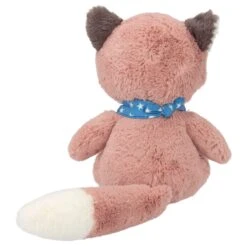 Depesche 12450 SNUKIS Fuchs Foxie Altrosa Mit Halstuch 18cm Plüsch Kuscheltier -Spielwarenladen 0012450 0012450 12450 4 image zoom