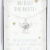 Depesche 11739 _009 Schutzengel Kette +Geschenkbox - Du Bist Die Beste! -Spielwarenladen 009 1