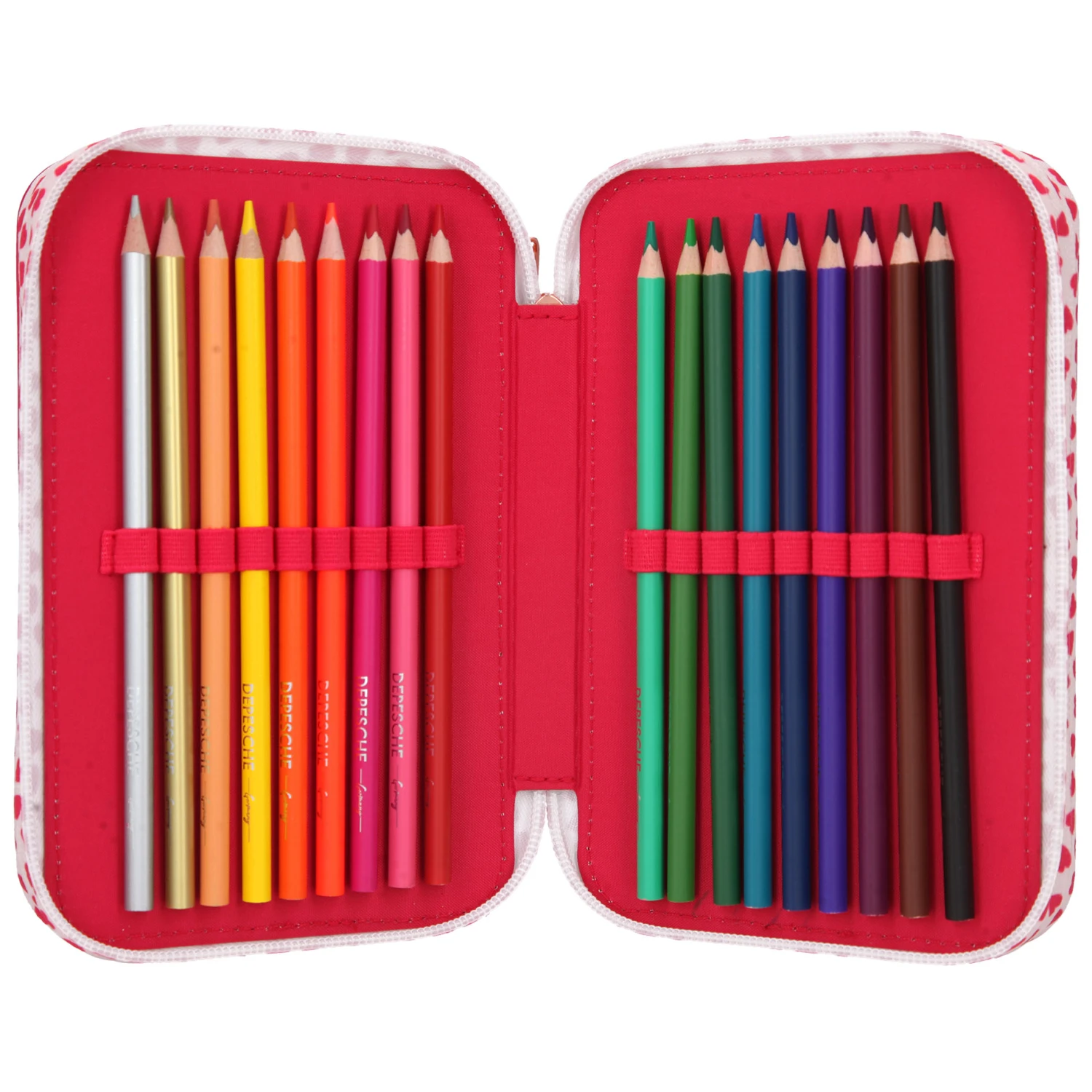 Depesche 11481 TOPModel 3-Fach Federtasche BEAUTY GIRL Schlafaugen Wimpern 8 Depesche 11481 TOPModel 3-Fach Federtasche BEAUTY GIRL Schlafaugen Wimpern – Bild 6