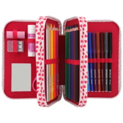 Depesche 11481 TOPModel 3-Fach Federtasche BEAUTY GIRL Schlafaugen Wimpern 15 Depesche 11481 TOPModel 3-Fach Federtasche BEAUTY GIRL Schlafaugen Wimpern -Spielwarenladen 11481 08