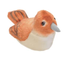 Wild Republic 19503 Nachtigall/Nightingale Mit Naturgetreuem Sound Plüsch Ca17cm