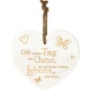 Vintage-Herz Aus Holz "Gib Jedem Tag Die Chance, Der Schönste..." 21071 -Spielwarenladen 21071
