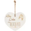 Vintage-Herz Aus Holz "Alles Liebe Zur Hochzeit" 21087 1 Vintage-Herz Aus Holz "Alles Liebe Zur Hochzeit" 21087 -Spielwarenladen 21087