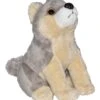 Wild Republic 23315 Wild Calls Wolf Ca 20cm Plüsch Kuscheltier Mit Sound -Spielwarenladen 23315 Wild Calls Wolf