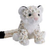 Wild Republic 25510 Foilkins Schneeleopard Mit Schimmer-Fell Ca 30cm Plüsch -Spielwarenladen 25510 Foilkins Snow Leopard