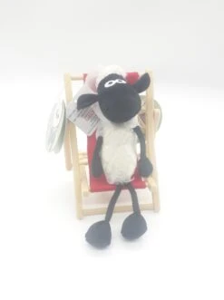 Nici 34346 Shaun Das Schaf 15cm Auf Liegestuhl (verstellbar) Plüsch Kuscheltier 6 Nici 34346 Shaun Das Schaf 15cm Auf Liegestuhl (verstellbar) Plüsch Kuscheltier -Spielwarenladen 34346 2