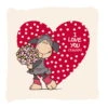 Nici 34588 Kissen Schaf Jolly Mäh Herz Blumen I Love You 26x26cm Plüsch -Spielwarenladen 34588 1448x2048
