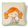 Nici 35507 Kissen MiniLara Mit Hase Wonderland Quadratisch 35x35cm Plüsch -Spielwarenladen 35507 me