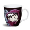 Nici 35983 Tasse Mädchen Miss Moonville Schwarz Porzellan 9,5x10cm Kaffeetasse -Spielwarenladen 35983 2048x1959