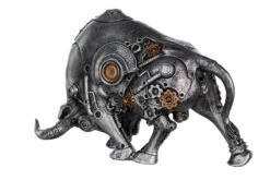 Gilde 37040 Steampunk Figur Stierkampf 22cm Bullfight Dekoration -Spielwarenladen 37040 4 15 6