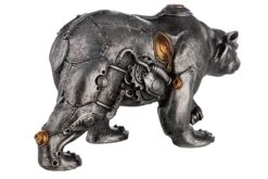 Gilde 37042 Steampunk Figur Bär 25cm Bear Dekoration -Spielwarenladen 37042 4 9 11