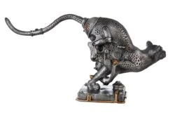 Gilde 37043 Steampunk Figur Gepard 25cm Dekoration -Spielwarenladen 37043 4 8 7