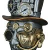 Gilde 37151 Steampunk Figur Kopf Männlich Ca. 20cm Dekoration -Spielwarenladen 37151 1 2