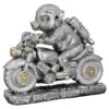 Gilde 37225 Steampunk Figur Schwein Auf Motorrad Ca. 23cm Dekoration -Spielwarenladen 37225 1 3