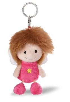Nici 37321 Schlüsselanhänger Guardian Angels Engel Pink 10cm Plüsch Schutzengel