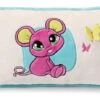 Nici 37778 Kissen Maus Pink 43x25cm Plüsch Sweet Hearts Kuschelkissen -Spielwarenladen 37778 me