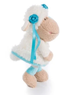 Nici 40853 Schaf Jolly Summer Mit Blauen Schleifchen Ca 20cm Plüsch Kuscheltier -Spielwarenladen 40853 ansicht 01 1547x2048