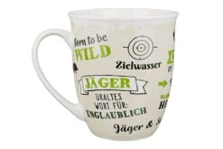 Gilde 44946 Jumbo-Tasse "Wild & Ungezähmt" Mit Sprüchen Ca. 400ml Porzellan -Spielwarenladen 44946 3 1