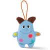 Nici 46101 Moffini Schoko Blau Mit Loop 8cm Plüschmonster Kuscheltier -Spielwarenladen 46101 01 HA Frei