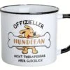Gilde 46926 Keramik Tasse "Offizieller HUNDEFAN" Emaille-Design Ca. 390ml -Spielwarenladen 46926 2 6