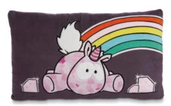 Nici 47671 Kissen Einhorn Pink Diamond Rechteckig 43x25cm Plüsch Glitzernd