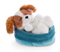 Nici 47890 Sleeping Pets Puppies Schlafender Cockerspaniel Im Körbchen 12cm -Spielwarenladen 47890 02 ZA Frei vorl 2048x1774