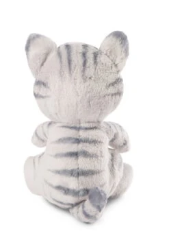 Nici 48086 Sleeping Kitties Schlafende Katze Im Körbchen 12cm Plüsch Grau -Spielwarenladen 48086 04 ZA Frei me