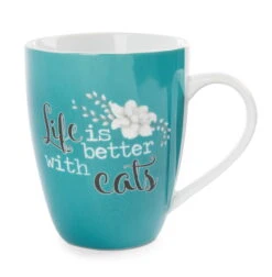 Nici 48095 Tasse Katze Meowlina Life Is Better With Cats Porzellan Ca 350ml -Spielwarenladen 48095 02 ZA Frei 2009x2048