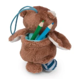 Nici 48931 Wendekuscheltier Eule Oscar Im Nest Blau 12cm Mit Loop Wendeplüsch -Spielwarenladen 48930 07 ZA weiss 1972x2048