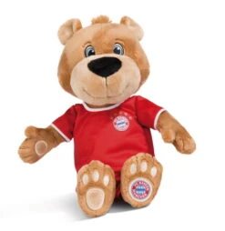 Nici 49074 FC BAYERN MÜNCHEN Bär Berni 35cm Mit Trikot Plüsch Schlenker FCB -Spielwarenladen 49074 06 ZA weiss 578x594