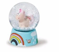 Nici 40123 Schüttelkugel Einhorn Theodor 6,5 Cm Schneekugel Traumkugel