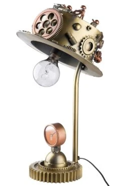 Gilde 68068 Steampunk Lampe Hut Ca. 63 Cm Dekoration -Spielwarenladen 68068 2 2