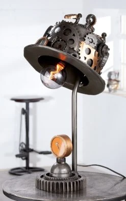 Gilde 68068 Steampunk Lampe Hut Ca. 63 Cm Dekoration -Spielwarenladen 68068 6 25 2