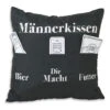 Hergo Sofahelden Kissen Mit Taschen 43x43cm - Männerkissen 8801 -Spielwarenladen 8801