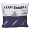 Hergo Sofahelden Kissen Mit Taschen 43x43cm - Happy Birthday Blau 8977 -Spielwarenladen 8977 klein