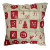 Hergo Sofahelden Adventskalender Kissen Mit Taschen 40x40cm - Nostalgie 8992 -Spielwarenladen 8992