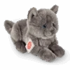 Teddy Hermann 91831 Kartäuser Katze Liegend Ca. 20cm Plüsch -Spielwarenladen 91831 8 Kartaeuser Katze liegend 20 cmklein
