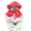 Faultier Sloth Mit Rotem Hoodie Be Mine Plüsch Kuscheltier Liebe 30cm -Spielwarenladen Faultier Sloth mit rotem Hoodie Be Mine Pluesch Kuscheltier Liebe 25cm 2