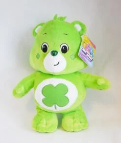 Glücksbärchis Unlock The Magic Ca 21cm Plüsch Glücksbärchi Klee Grün