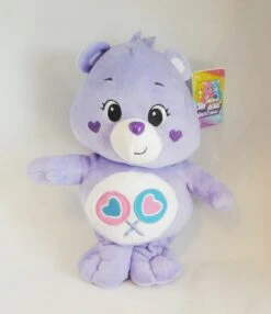 Glücksbärchis Unlock The Magic Ca 28cm Plüsch Teile-gern-Bärchi Lila