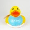 Gummiente Badeente Mit Quietsche - Baby Junge Hellblau -Spielwarenladen Gummiente Badeente mit Quietsche Baby Junge hellblau
