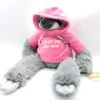 Faultier Plüsch Mit Buntem Hoodie Ca. 25cm / 40cm - Rosa "I Love You Slow Much" 1 Faultier Plüsch Mit Buntem Hoodie Ca. 25cm / 40cm - Rosa "I Love You Slow Much" -Spielwarenladen IMG 20230609 103300