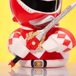 Badeente Numskull TUBBZ - Power Rangers - Red Ranger (Limited Edition) -Spielwarenladen RedRanger PowerRangers TUBBZ PL Hi Res 7