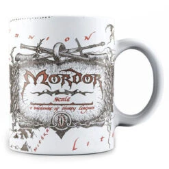 SD Toys 25185 Tasse Herr Der Ringe The Lord Of The Rings Map Of Mordor 315ml