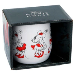 Tasse Disney Minnie Mouse Maus Schwarz / Weiß / Rot Keramiktasse 355ml STOR 0259